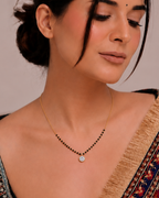 Classic Solitaire CZ Mangalsutra