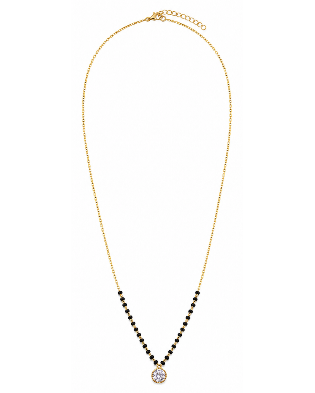 Classic Solitaire CZ Mangalsutra