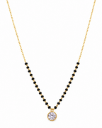 Classic Solitaire CZ Mangalsutra