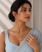 Luminous Spark Crystal Necklace