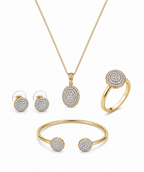 Radiant Circle Jewelry Set