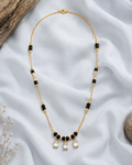 Trinity Charm Mangalsutra with Three Crystal Pendants