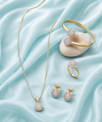 Radiant Circle Jewelry Set