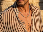 Premium Silver Box Chain Necklace for Men & Women