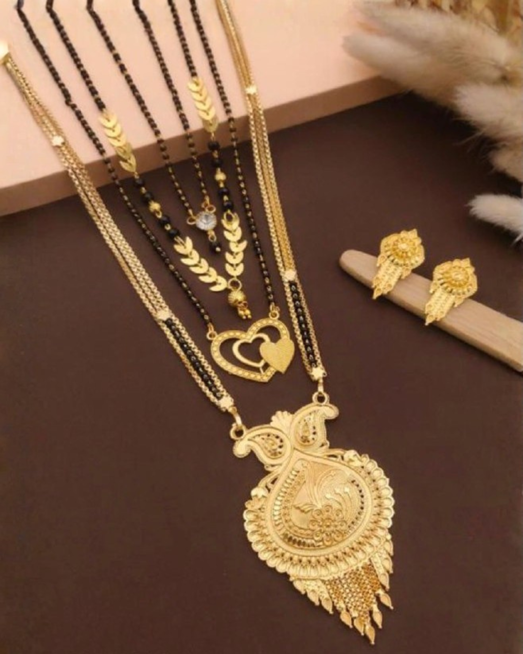 Rajsi Mayura Mangalsutra Combo